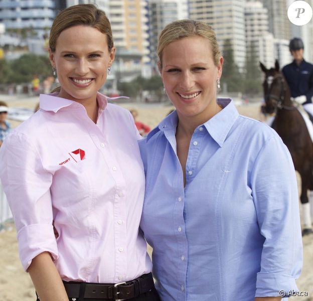 Zara Phillips lors de l'inauguration de l'événement Magic Millions, dont elle est la marraine, à Gold Coast dans le Queensland, en Australie, le 6 janvier 2015