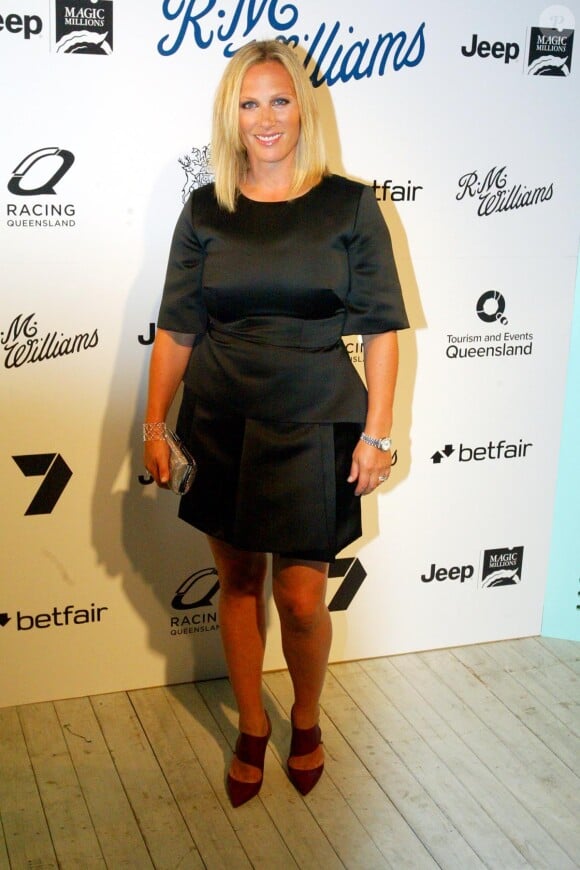 Zara Phillips à la soirée Magic Millions Raceday à Gold Coast en Australie le 6 janvier 2015