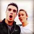 Jules Bianchi et Camille Marchetti, photo publiée sur le compte Twitter de cette dernière, le 21 avril 2014