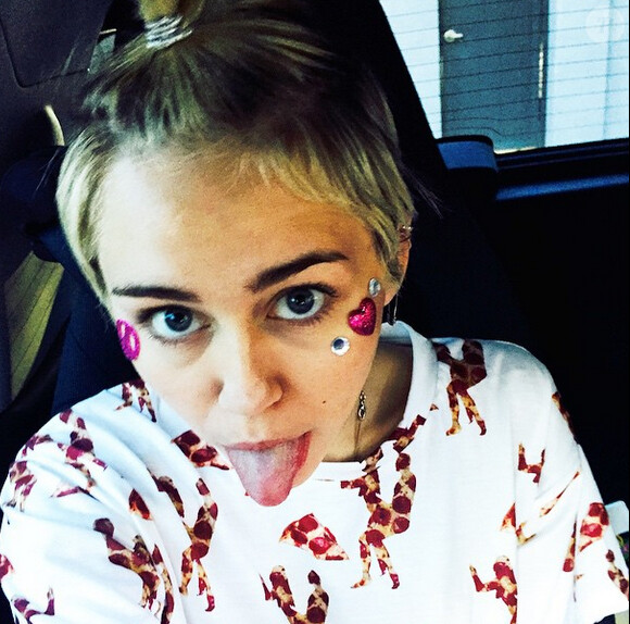 Miley Cyrus dans tous ses états sur Instagram en novembre 2014.