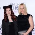 Patricia Arquette et sa fille Harlow Olivia Calliope Jane lors des People's Choice Awards au Nokia Theatre LA Live, Los Angeles, le 7 janvier 2015.