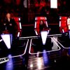 Les coachs, Jenifer, Mika, Zazie et Florent Pagny reprennent Rue de la Paix de Zazie, dans The Voice 4, sur TF1, le samedi 10 janvier 2015