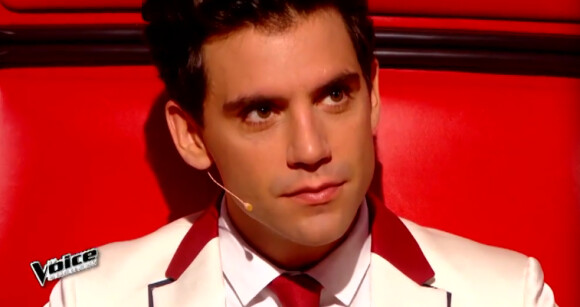 Mika dans The Voice 4, sur TF1, le samedi 10 janvier 2015