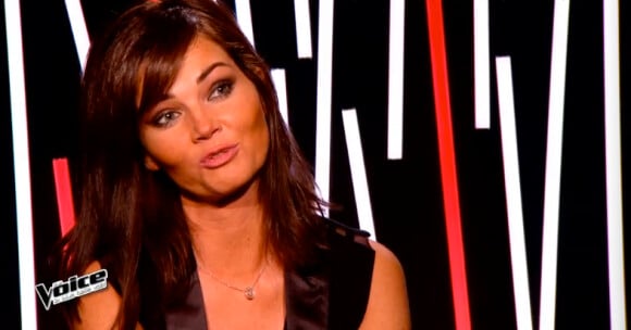 Gaelle Birgin dans The Voice 4, sur TF1, le samedi 10 janvier 2015