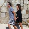 Exclusif - Rande Gerber et Cindy Crawford - George Clooney avec Amal Alamuddin et leurs amis Cindy Crawford et Rande Gerber pendant leurs vacances à Cabo San Lucas le 1 janvier 2015 au Mexique.