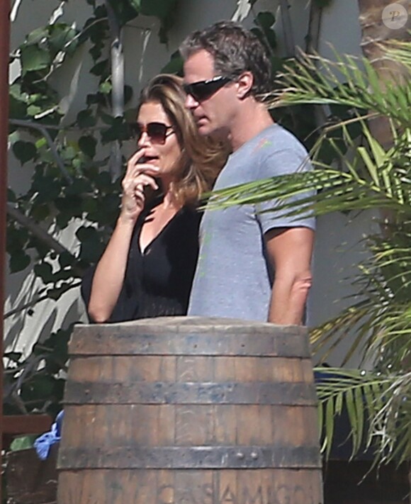 Exclusif - Rande Gerber et Cindy Crawford - George Clooney avec Amal Alamuddin et leurs amis Cindy Crawford et Rande Gerber pendant leurs vacances à Cabo San Lucas le 1 janvier 2015 au Mexique.