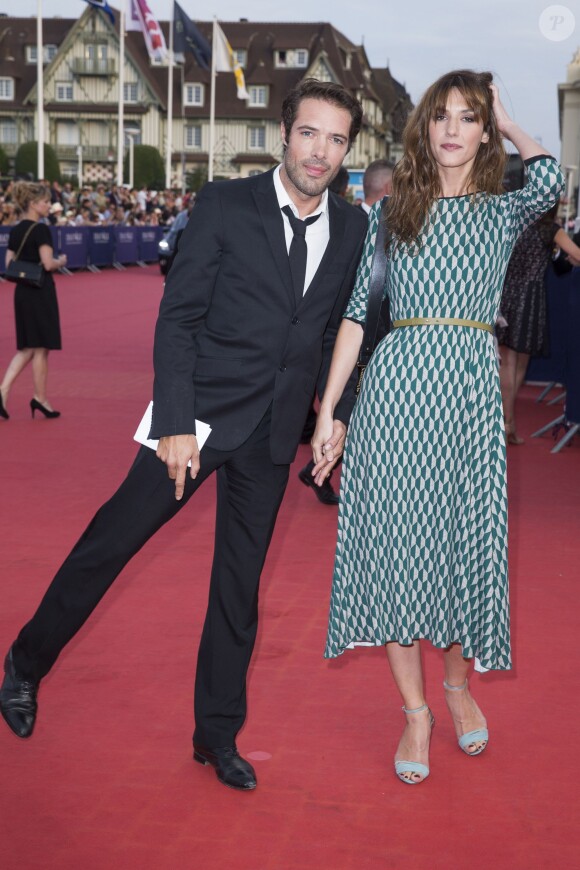 Nicolas Bedos et Doria Tillier - Avant-première du film "Sin City" lors du 40e festival du cinéma américain de Deauville, le 13 septembre 2014.
