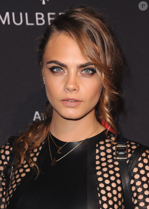Cara Delevingne lors de la soirée BAFTA Los Angeles 2015 Awards Season Tea Party au Four Seasons de Beverly Hills, Los Angeles, le 10 janvier 2015.