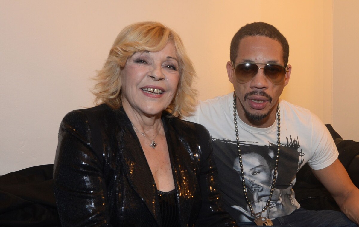 Photo : EXCLUSIF - JoeyStarr et Nicoletta au Bataclan le 23 novembre 2013 -  Purepeople