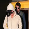 Katy Perry et John Mayer quittent leur appartement a New York le 17 Avril 2012.  