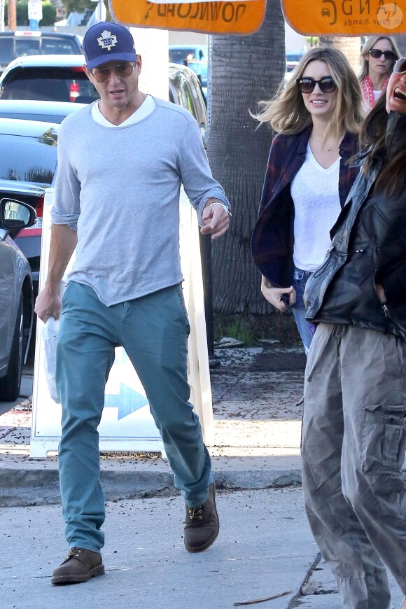 Exclusive - Will Arnett et Arielle Vandenberg à Venice, Los Angeles, le 16 décembre 2014 