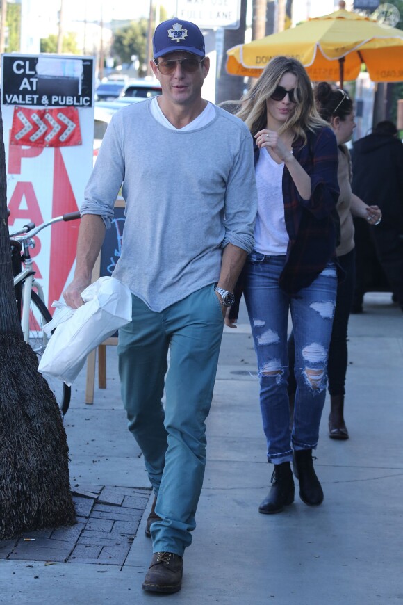 Exclusive - Will Arnett et Arielle Vandenberg à Venice, Los Angeles, le 16 décembre 2014