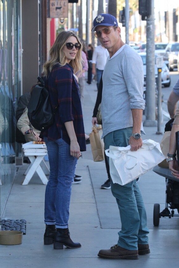 Exclusive - Will Arnett et Arielle Vandenberg à Venice, Los Angeles, le 16 décembre 2014