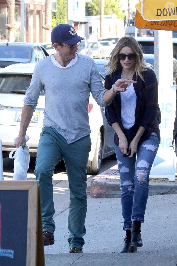 Exclusive - Will Arnett et Arielle Vandenberg à Venice, Los Angeles, le 16 décembre 2014