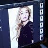 Gigi Hadid révèle qu'elle est la nouvelle égérie de Maybelline. Photo publiée le 13 janvier 2015.