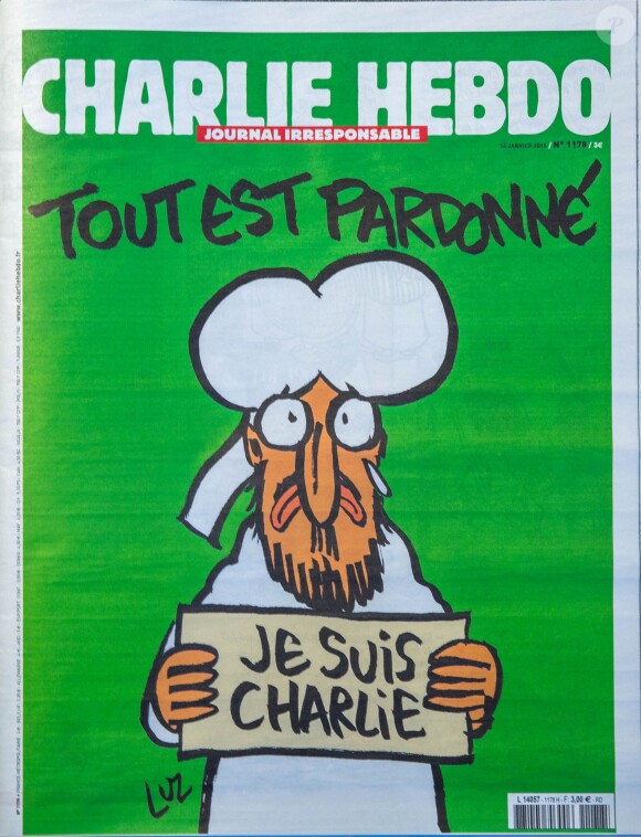 Une du numéro du Charlie Hebdo du 14 janvier 2015
