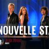 Sinclair, Elodie Frégé, Yarol Poupaud et André Manoukian, dans Nouvelle Star sur D8, le jeudi 15 janvier 2015.