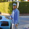 Chris Brown à Beverly Hills, Los Angeles, le 26 décembre 2014.