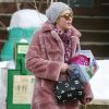 Exclusif - Arnold Schwarzenegger, sa compagne Heather Milligan, son fils Patrick Schwarzenegger et sa petite-amie Miley Cyrus lors d'un week-end en famille à Sun Valley, le 27 décembre 2014.