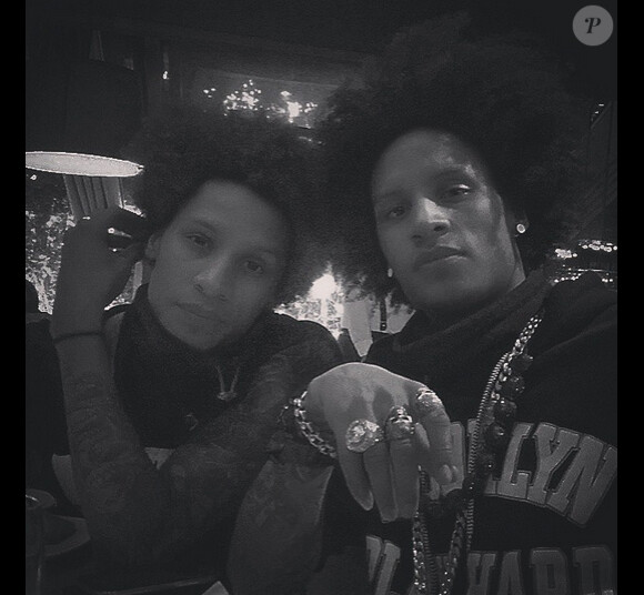 Les Twins, connus pour leur incroyable façon de danser. Photo prise en 2014.