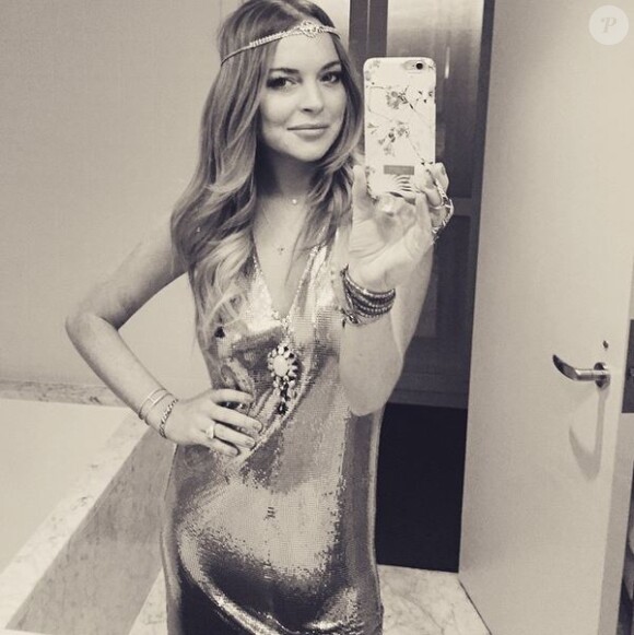 Lindsay Lohan sur Instagram le 1er janvier 2015