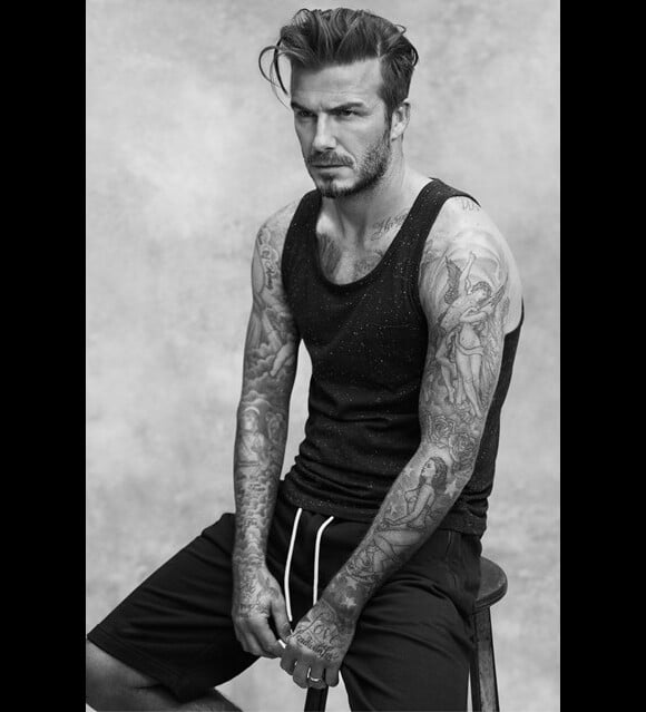 David Beckham, créateur et égérie de la nouvelle collection de David Beckham Bodywear pour H&M.