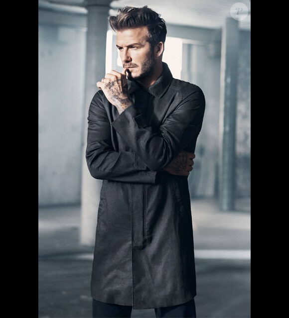David Beckham, égérie de la nouvelle collection Modern Essentials d'H&M, disponible à partir du 5 mars.