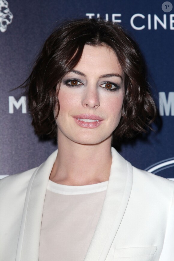 Anne Hathaway lors d'une présentation de Song One au Landmark Sunshine Cinemas de New York le 20 janvier 2015.