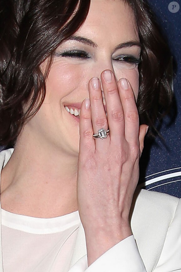 Anne Hathaway lors d'une présentation de Song One au Landmark Sunshine Cinemas de New York le 20 janvier 2015.
