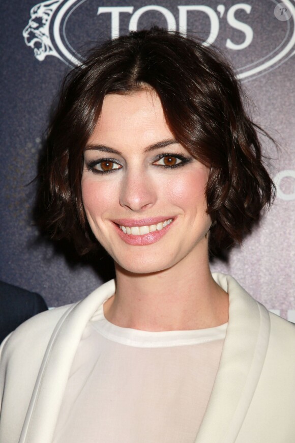 Anne Hathaway lors d'une présentation de Song One au Landmark Sunshine Cinemas de New York le 20 janvier 2015.