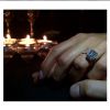 Kacie McDonnel et sa bague de fiançailles - photo publiée sur le compte Instagram de Kacie McDonnel le 11 octobre 2014