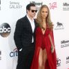 Jennifer Lopez, Casper Smart à la Soirée des "Billboard Music Awards" à Las Vegas le 18 mai 2014.  