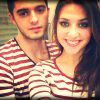 Margaux Deroy (Miss Prestige National 2015) et Gaëtan Gervois, à Lille en 2014.