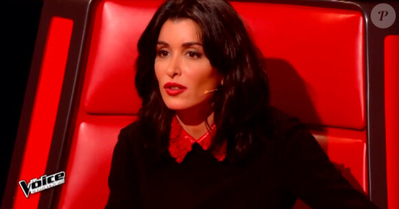 Jenifer dans The Voice 4, sur TF1, le samedi 17 janvier 2015