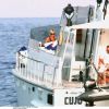 Lady Di le 22 août 1997 à Saint-Tropez, en vacances avec son amoureux Dodi Al-Fayed. Au cours des mois de juillet et août, le couple a séjourné à la Villa Sainte-Thérèse, propriété de Mohamed Al-Fayed, et sur le Jonikal, yacht du milliardaire.