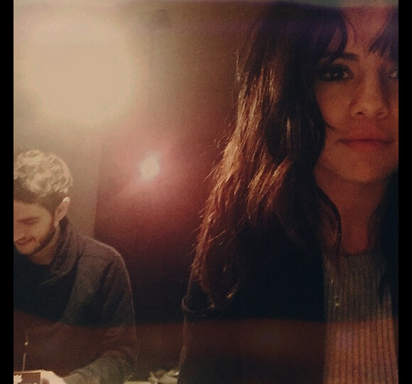 Selena Gomez et son nouveau petit ami le Dj Zedd, photo ajoutée le 16 janvier 2015 sur Instagram