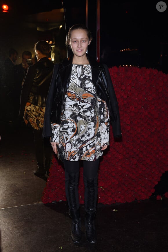 Daria Shapovalova - Soirée Versace après le défilé haute couture printemps-été 2015 à Paris le 25 janvier 2015.