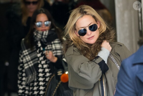 Kate Hudson fait du shopping dans le Marais à L'Eclaireur. Paris le 25 janvier 2015.