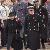 Elizabeth II et le prince Philip, duc d'Edimbourg, lors du remembrance sunday le 9 novembre 2014 à Londres