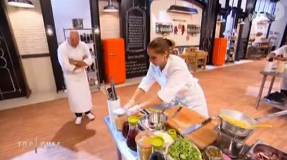 Vanessa Robuschi - Emission Top Chef 2015 sur M6. Prime du 26 janvier 2015.