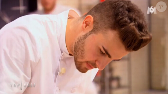 Kévin D'Andrea - Emission Top Chef 2015 sur M6. Prime du 26 janvier 2015.