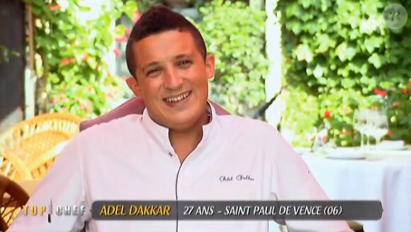 Adel Dakkar - Emission Top Chef 2015 sur M6. Prime du 26 janvier 2015.
