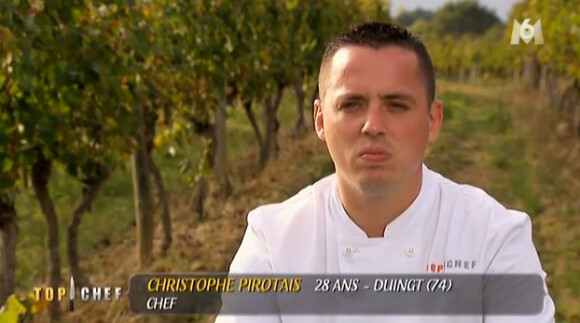 Christophe Pirotais - Emission Top Chef 2015 sur M6. Prime du 26 janvier 2015.