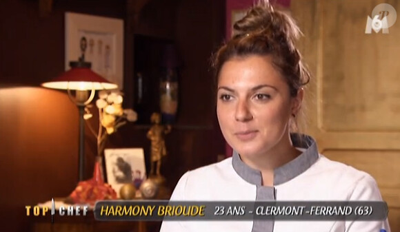Harmony Brioude - Emission Top Chef 2015 sur M6. Prime du 26 janvier 2015.