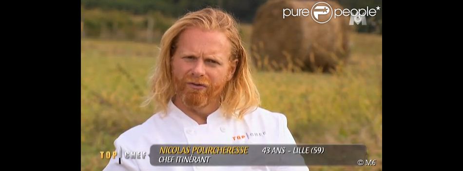 Nicolas Pourcheresse - Emission  Top Chef 2015  sur M6.  Prime  du 26 janvier 2015.