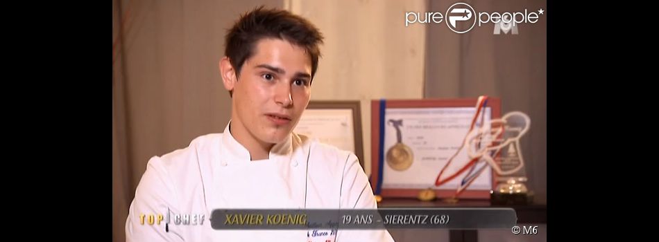Xavier Koenig - Emission  Top Chef 2015  sur M6.  Prime  du 26 janvier 2015.
