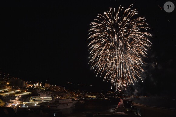 Le prince Albert II de Monaco et la princesse Charlene célébraient la Sainte Dévote, le 26 janvier 2015 sur le port Hercule. Ils ont embrasé ensemble la barque rappelant la légende de la martyre corse devenue sainte patronne de la principauté.