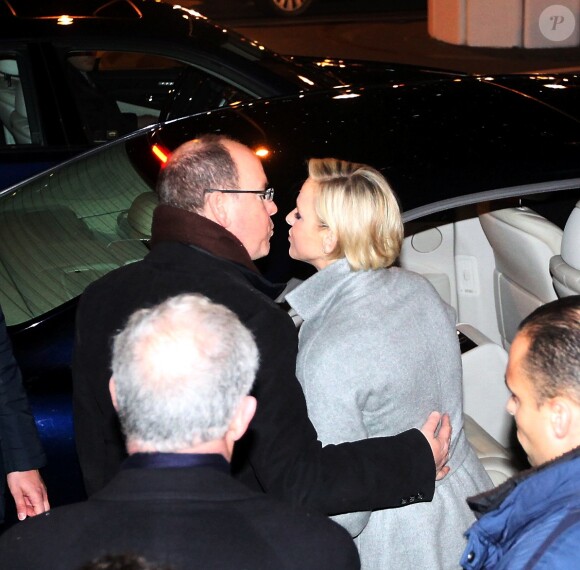 Le prince Albert II de Monaco et la princesse Charlene ont pris part aux traditionnelles célébrations de Sainte Dévote, le 26 janvier 2015 sur le port Hercule. Ils ont embrasé ensemble la barque rappelant la légende de la martyre corse devenue sainte patronne de la principauté.