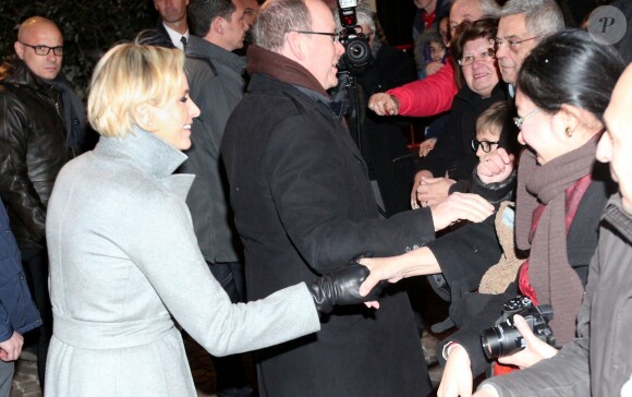Le prince Albert II de Monaco et la princesse Charlene ont pris part aux traditionnelles célébrations de Sainte Dévote, le 26 janvier 2015 sur le port Hercule. Ils ont embrasé ensemble la barque rappelant la légende de la martyre corse devenue sainte patronne de la principauté.