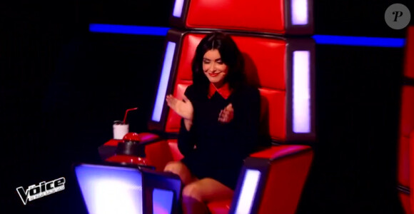 Jenifer dans The Voice 2015 sur TF1, le samedi 24 janvier 2015